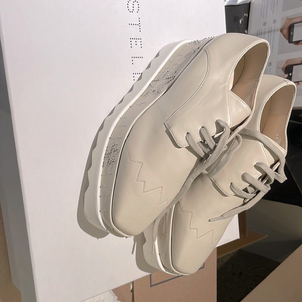 Stella McCartney Platform Loader (Brand New)- Cream/Beige color- Size 34.5